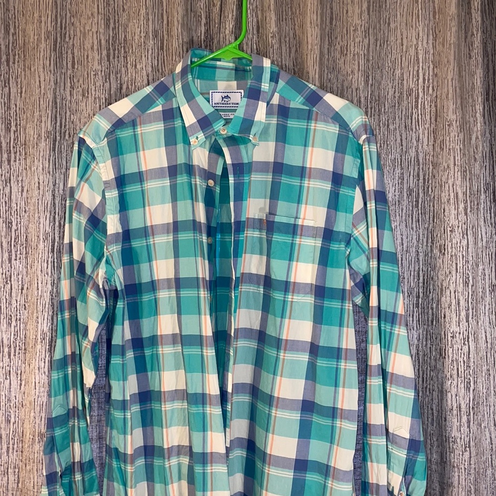 Southern tide long sleeve button down shirt
